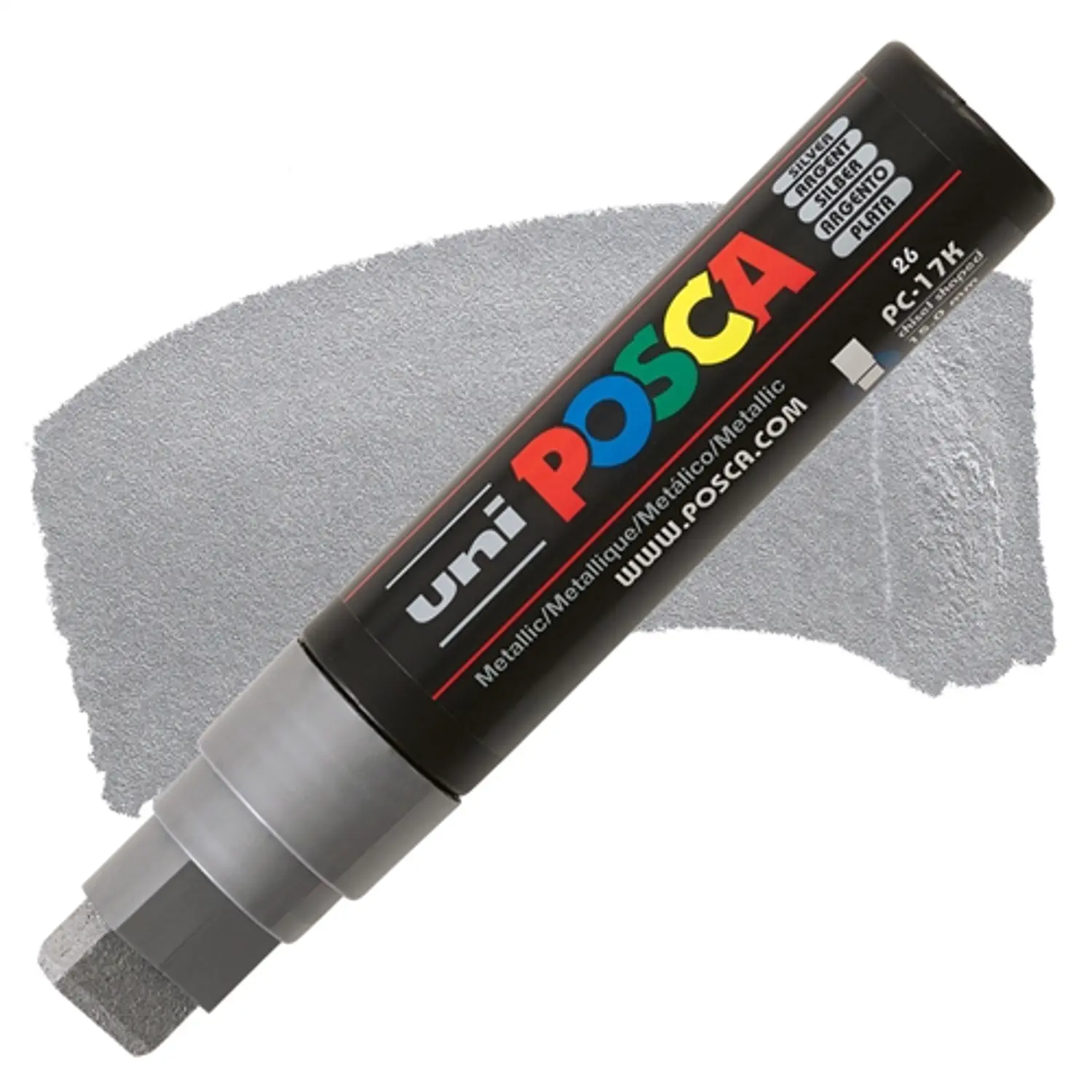 Posca – PC-17K Marcador de Pintura Base Agua Trazo Ultra Grueso 15 mm  – 4