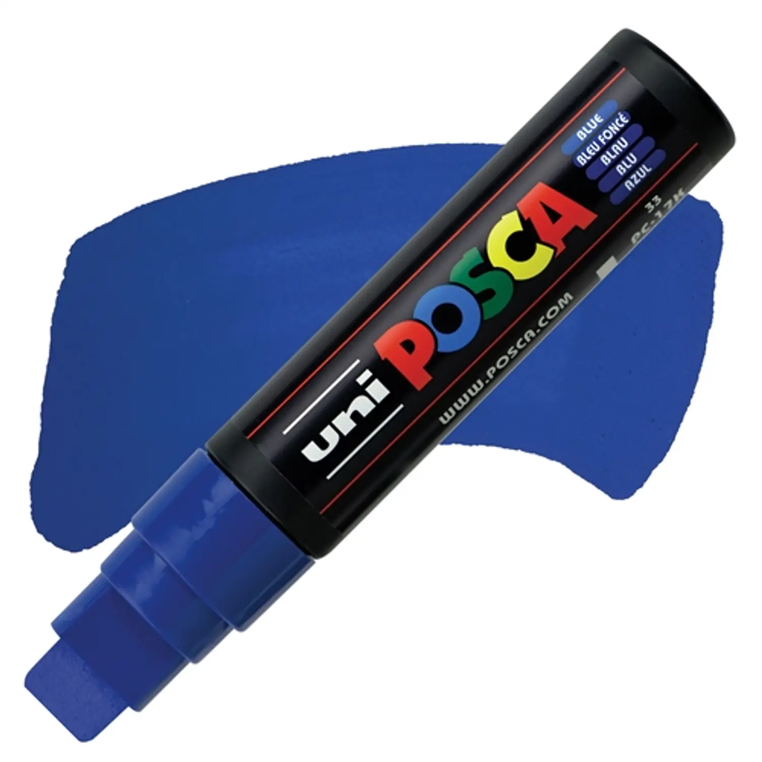 Posca – PC-17K Marcador de Pintura Base Agua Trazo Ultra Grueso 15 mm  – 5