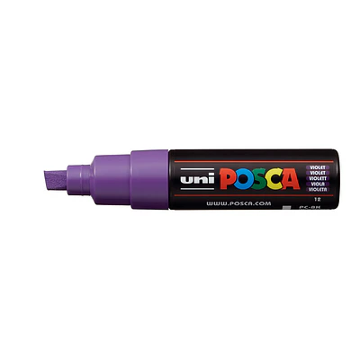 Posca– PC-8K Broad  Marcador de Pintura Base Agua Punta Biselada