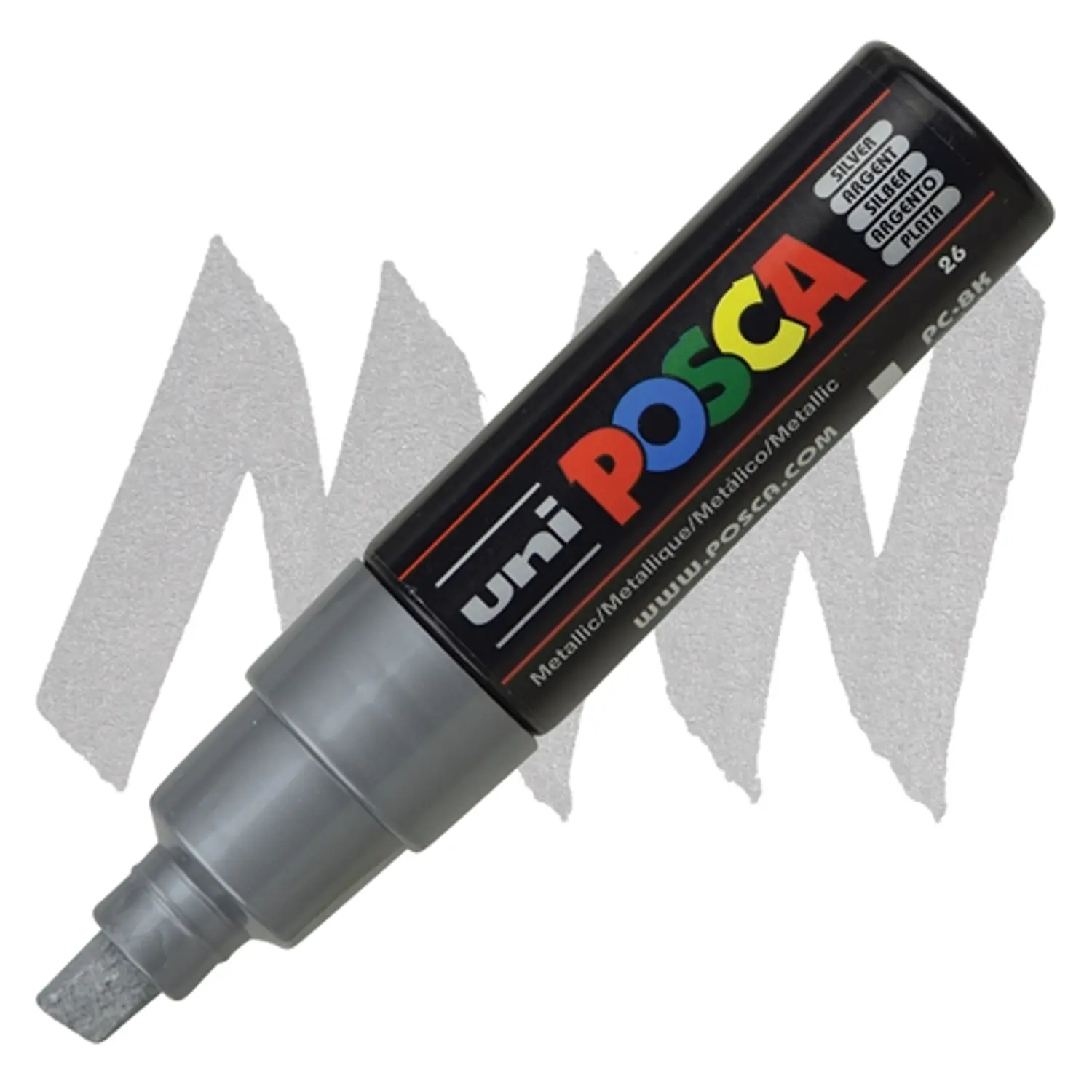 Posca– PC-8K Broad  Marcador de Pintura Base Agua Punta Biselada – 2