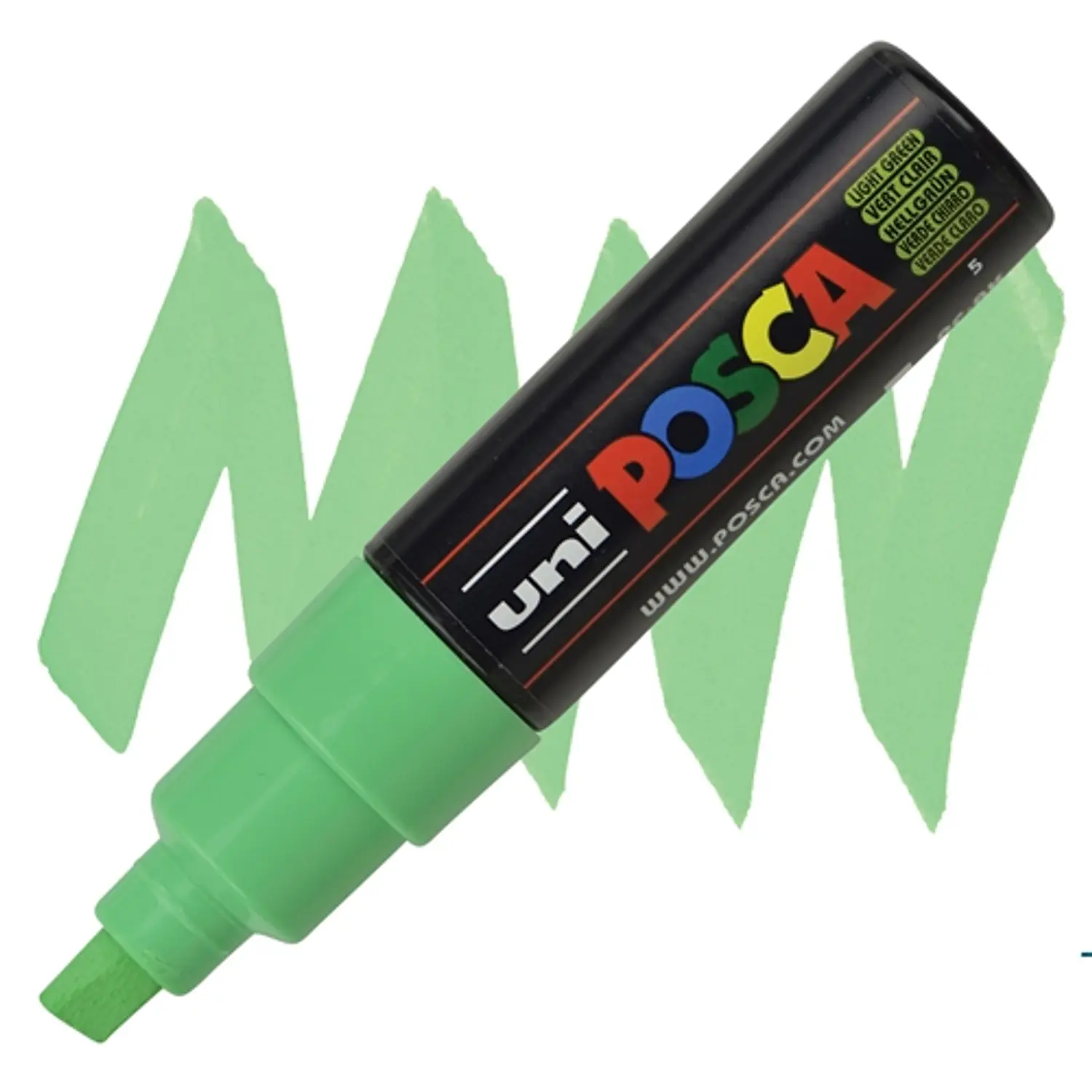Posca– PC-8K Broad  Marcador de Pintura Base Agua Punta Biselada – 4