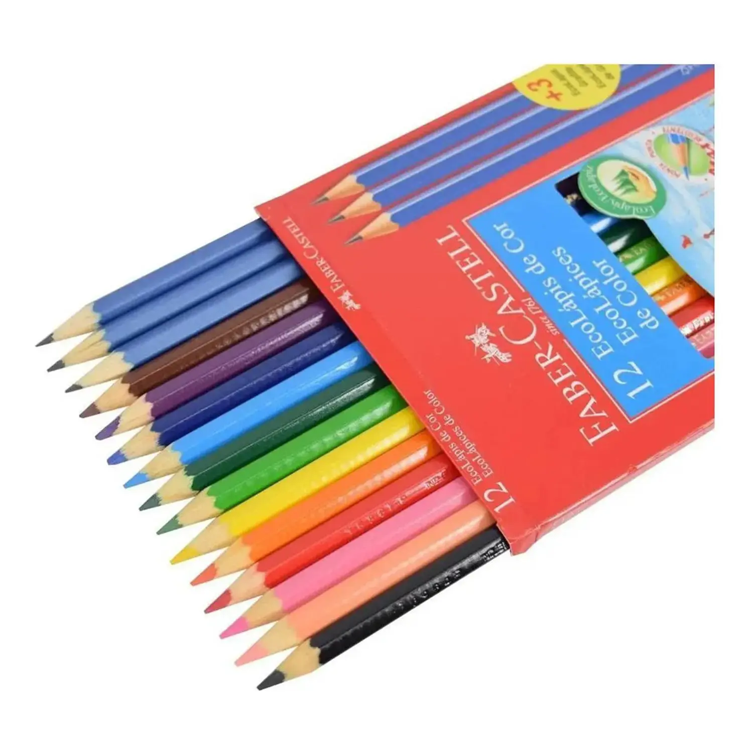 Faber Castell - Lapices De Color Hexagonal - 12 Colores – 3
