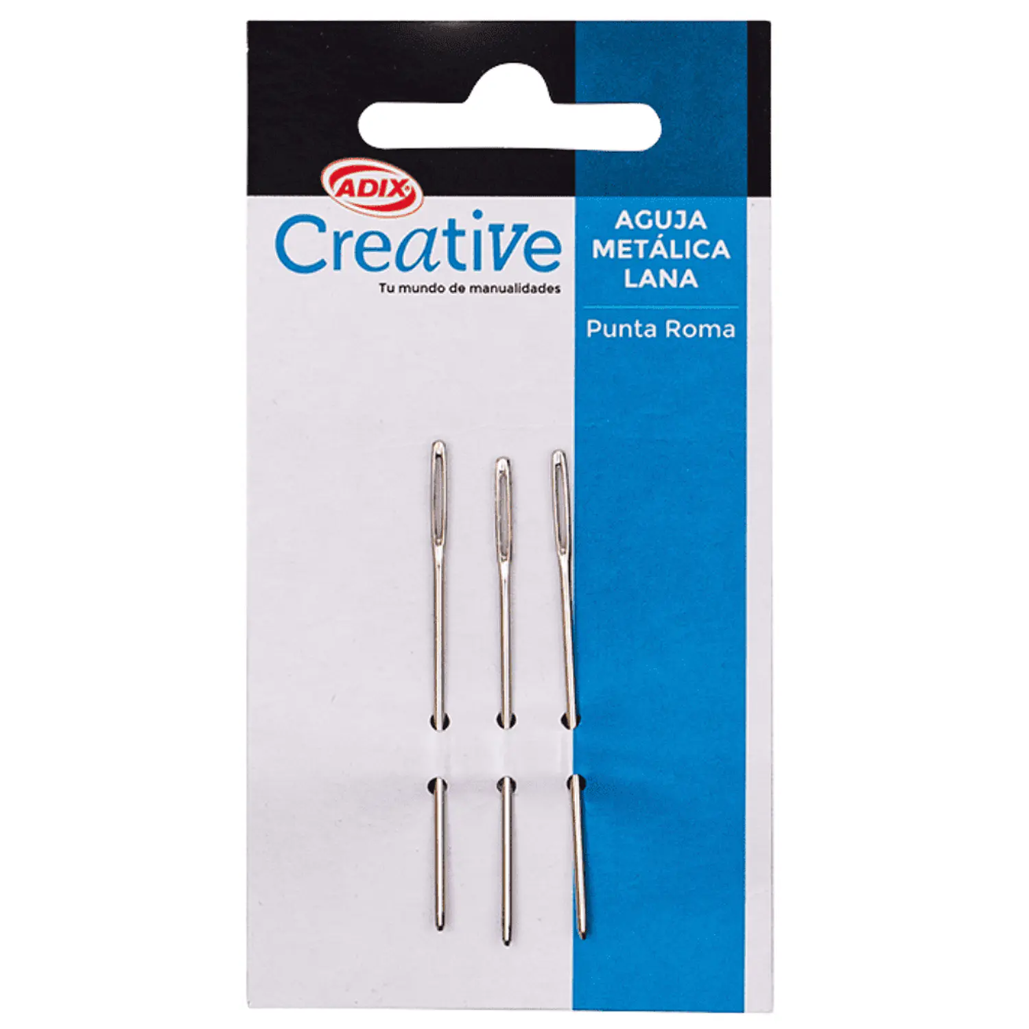 Adix - Aguja Metálica para Lanas - 3un – 1