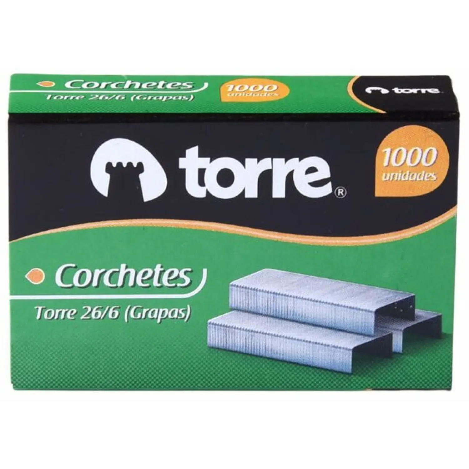Torre - Caja Corchetes N°26/6 - 1000 Unid – 1