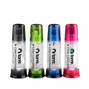 Torre – Cinta Correctora Recargable - 6 MT 