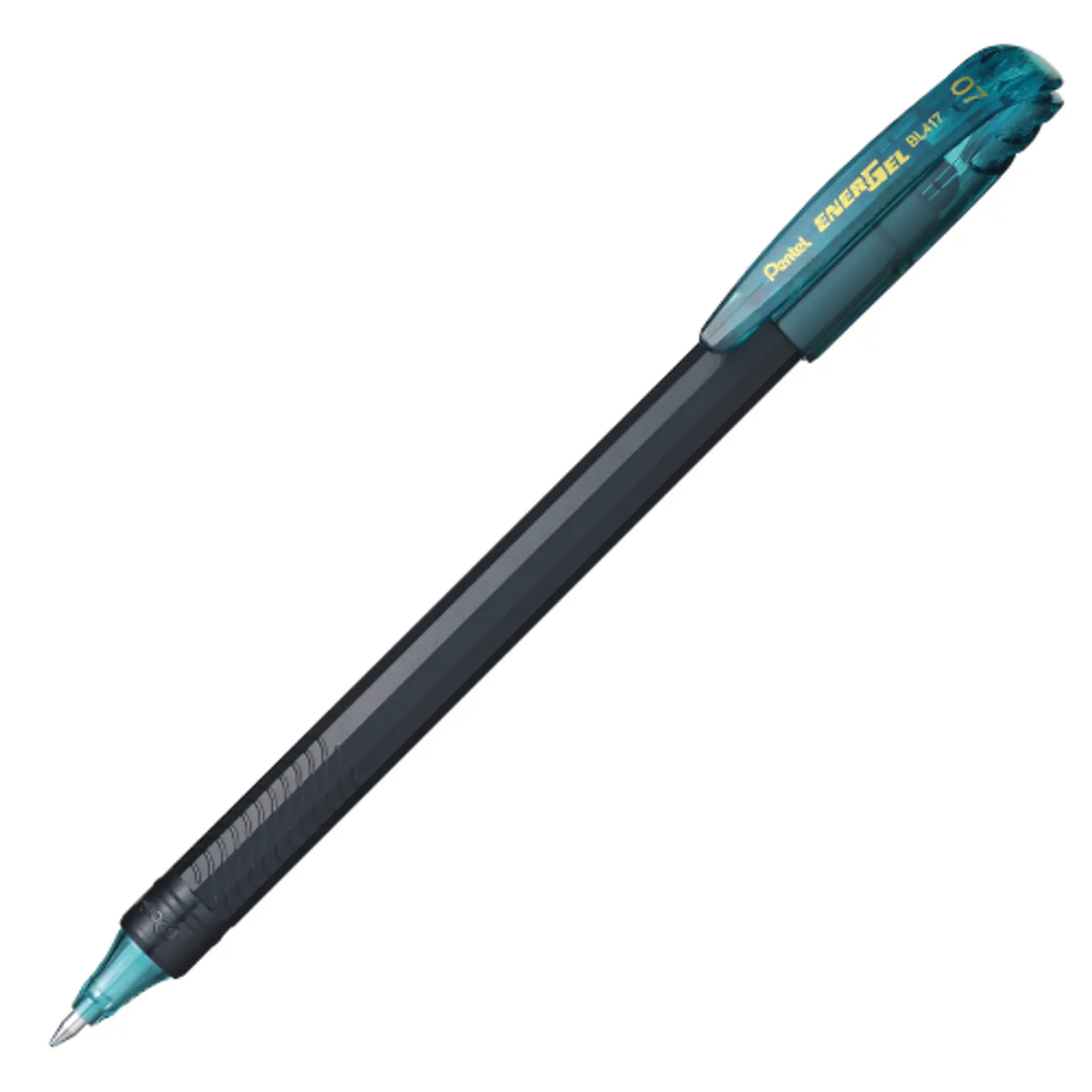 Pentel – Lápiz Gel EnerGel Makkuro Turquesa 0,7 mm – 1