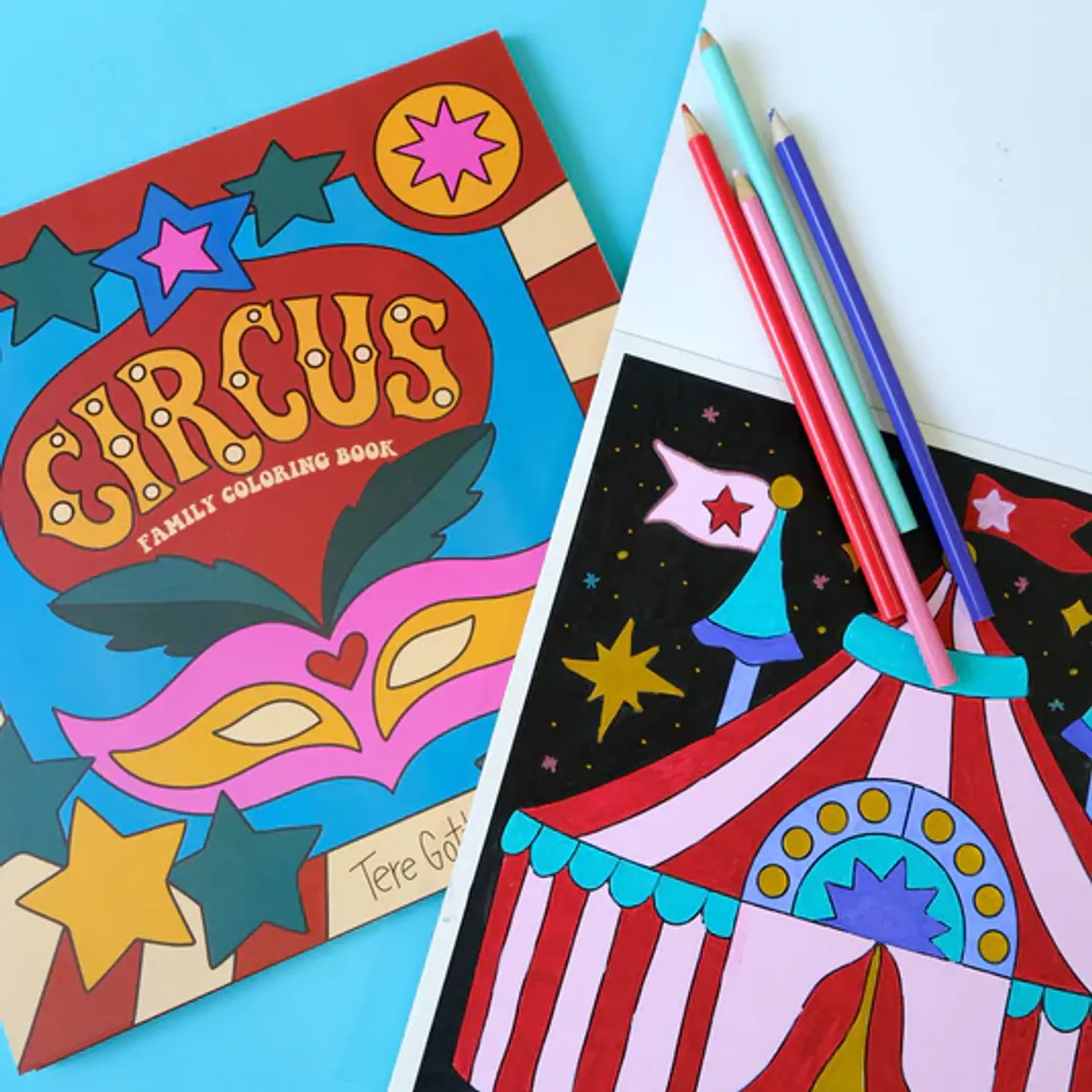 Tere Gott - Libro para Colorear - Circus – 2