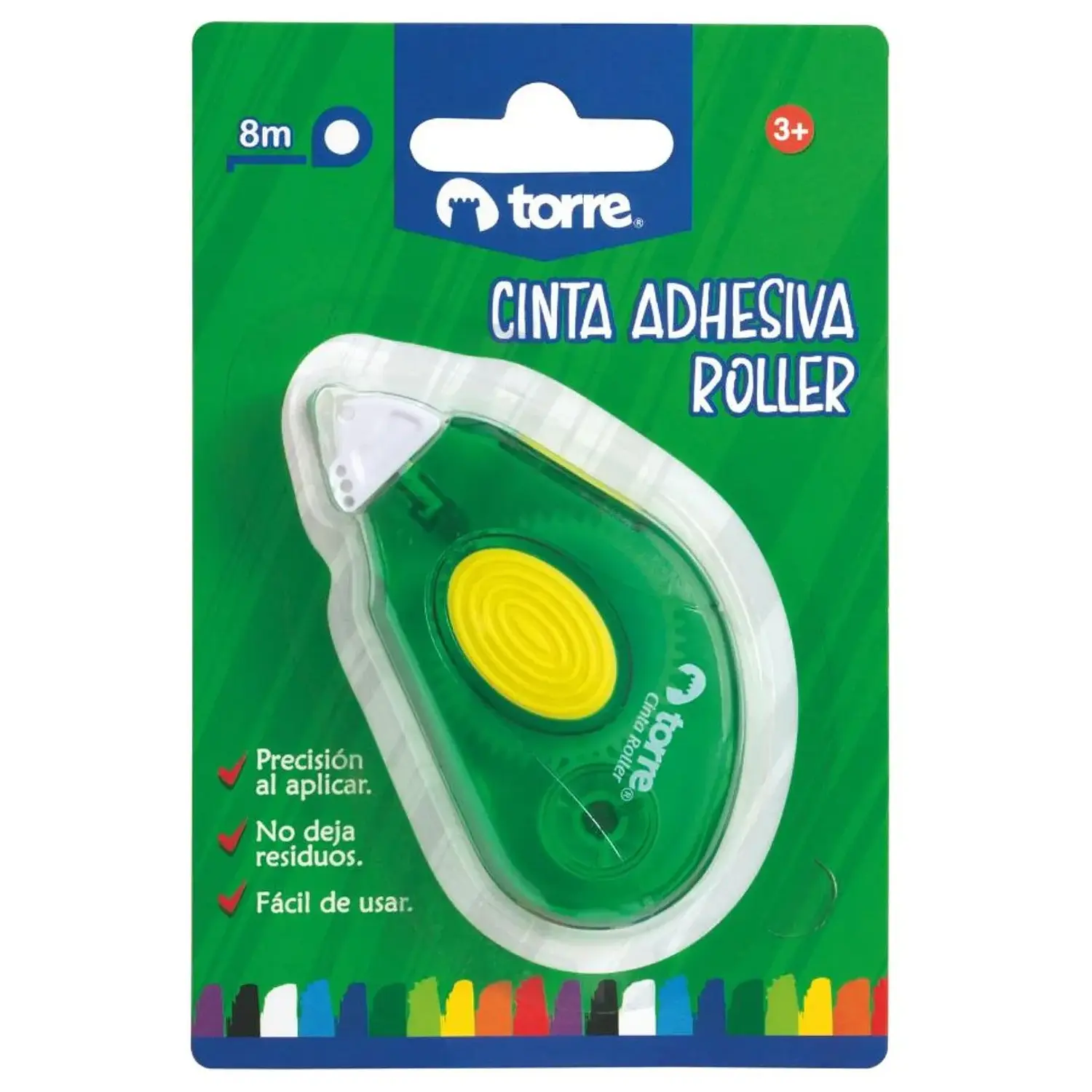 Torre - Cinta Adhesiva Roller - 8 mts – 1