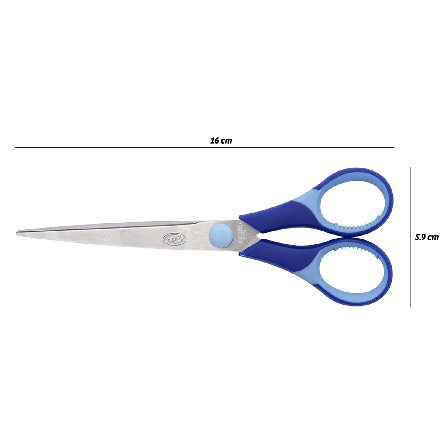 Adix - Tijera Punta Afilada - 16CM – 4