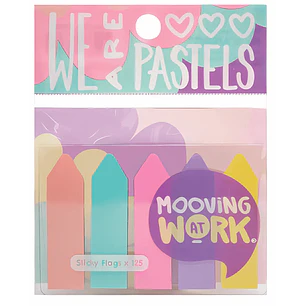 Mooving - Banderitas Señaladoras Pastel Rose - 125 UN