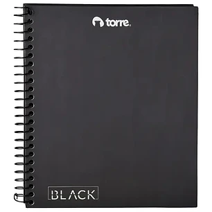 Torre - Cuaderno Book Black 120Hjs