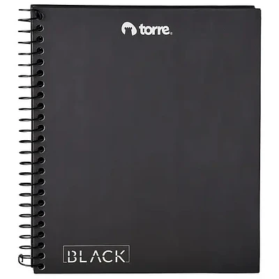 Torre - Cuaderno Book Black 120Hjs
