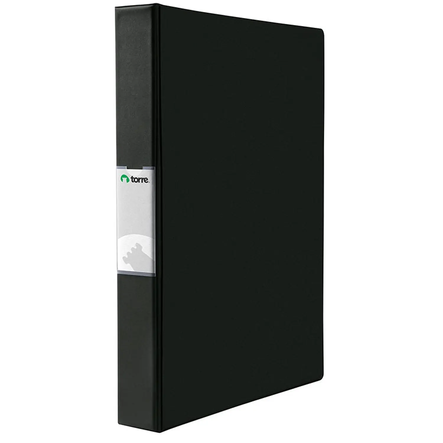 Torre - Archivador Vinil Negro Formato Carta - 2 Anillos – 1