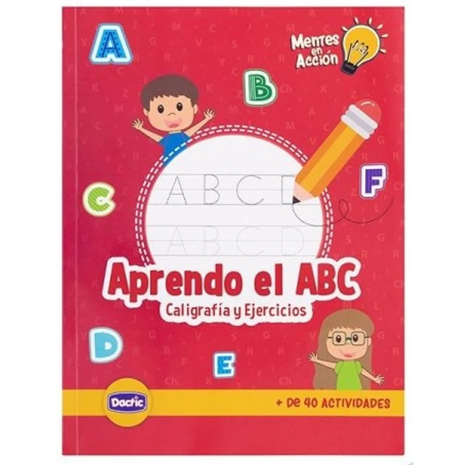 Dactic – Libro de Caligrafía ABC 50 Páginas – 1