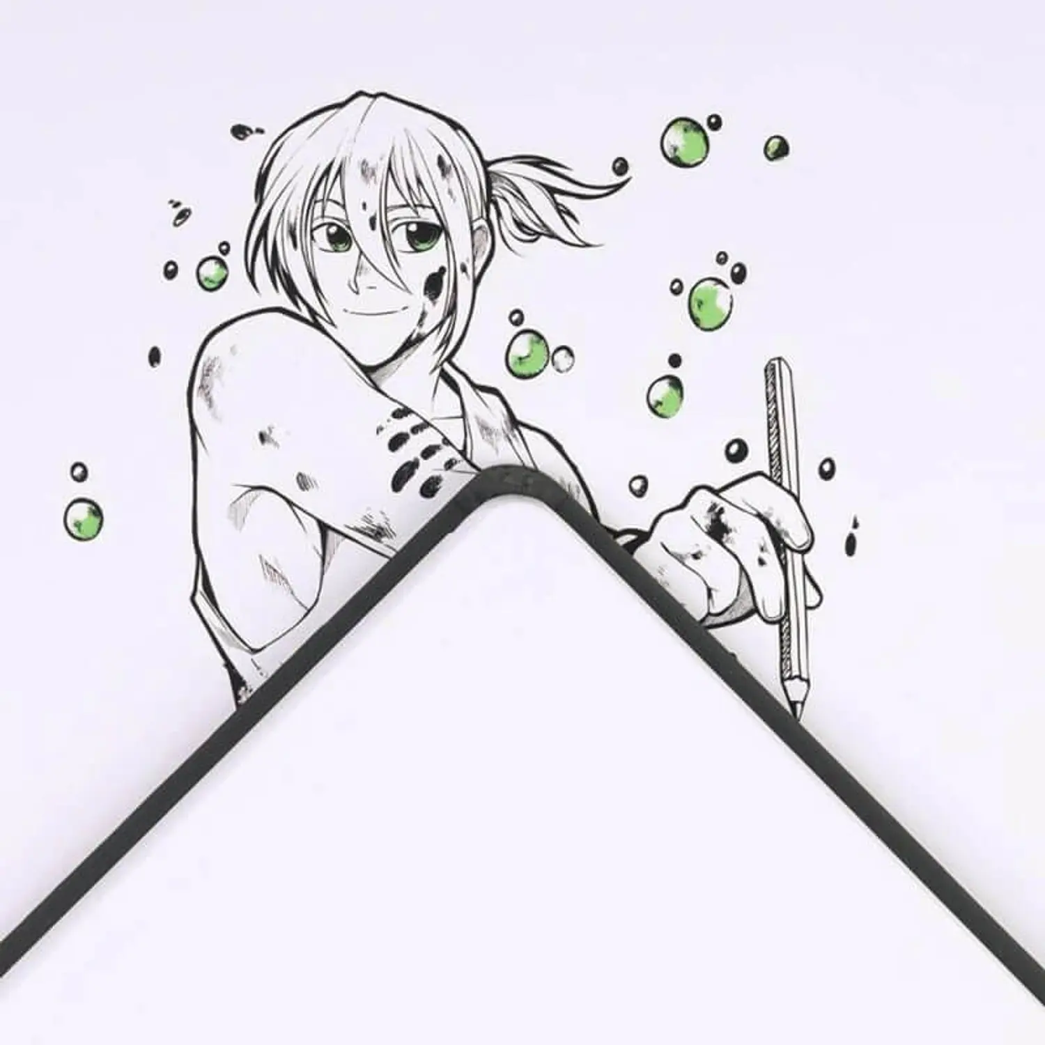 Canson – Sketchbook Graduate Manga - A4 -21,6 × 27,9 cm 40 Hojas 200 g – 2
