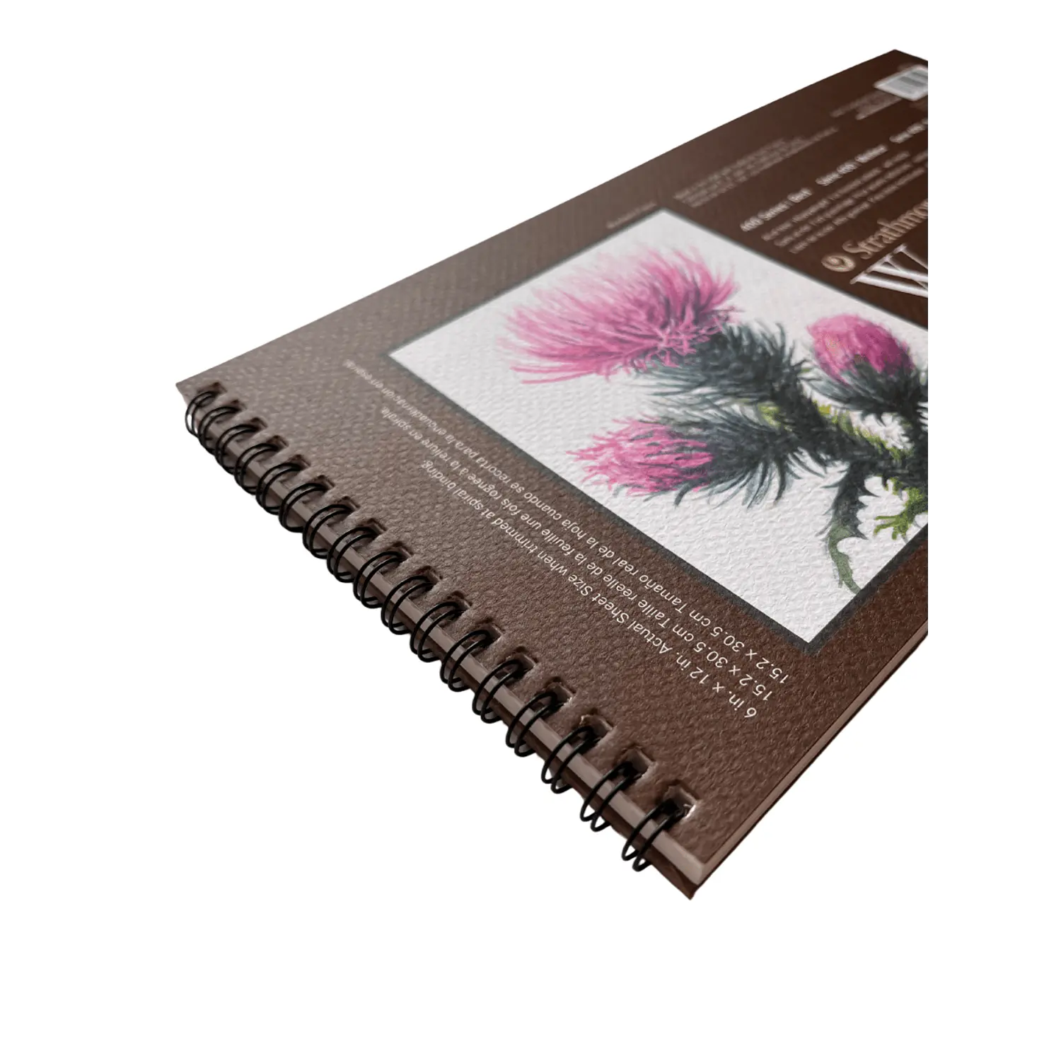 Strathmore – Croquera Acuarela Serie 400 - 15,24 × 30,48 cm 12 Hojas 300 g – 3