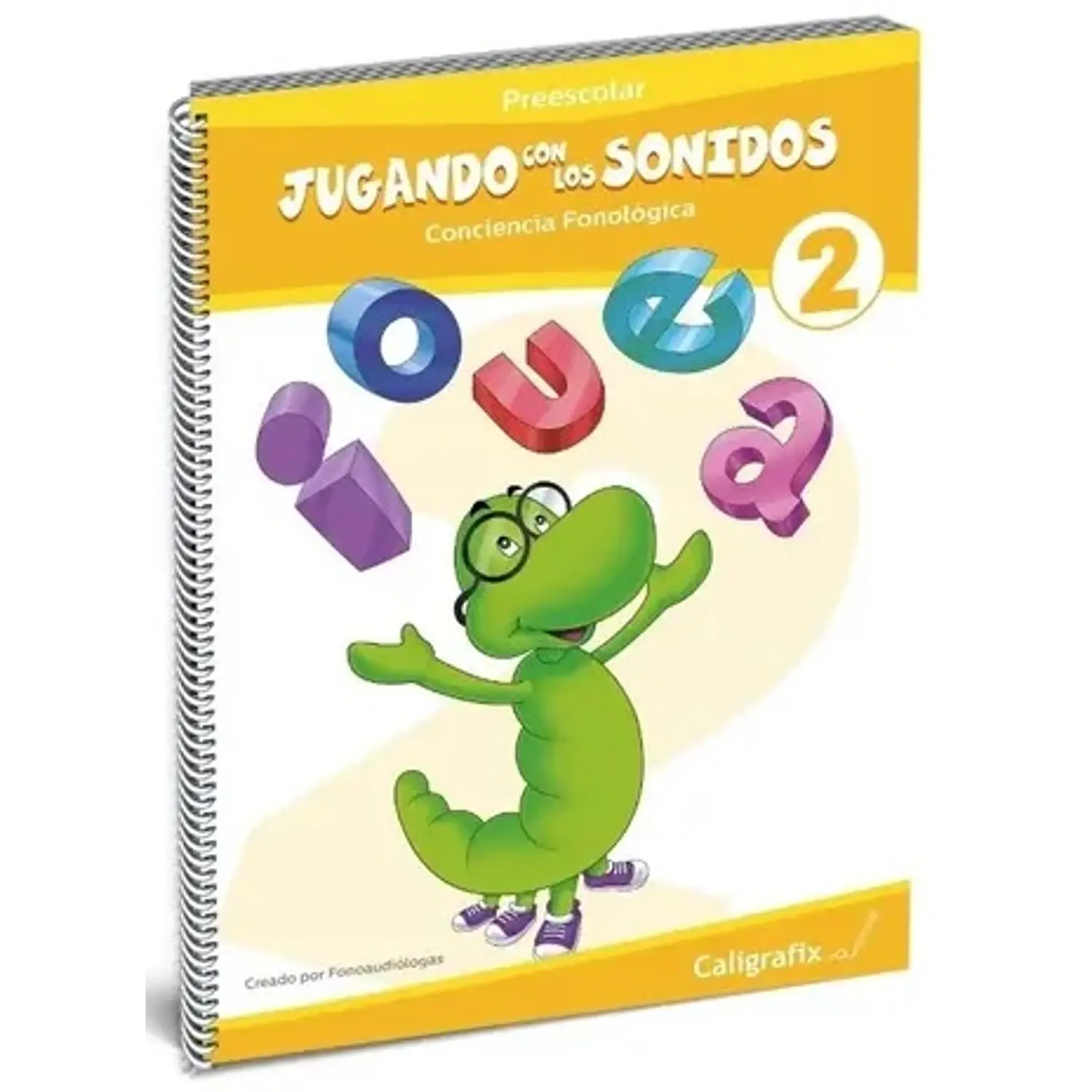 Caligrafix - Libro Jugando con los sonidos 2 – 1
