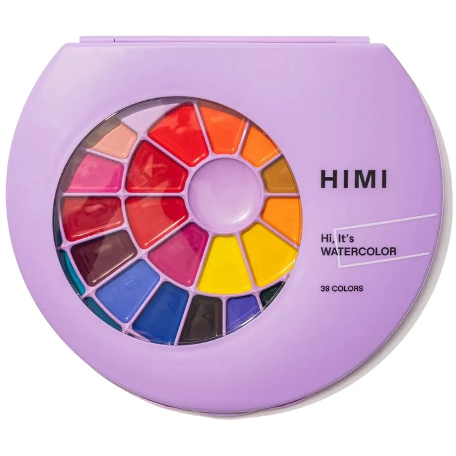 Himi - Acuarelas en Pastilla - 38 Colores + Pincel – 1