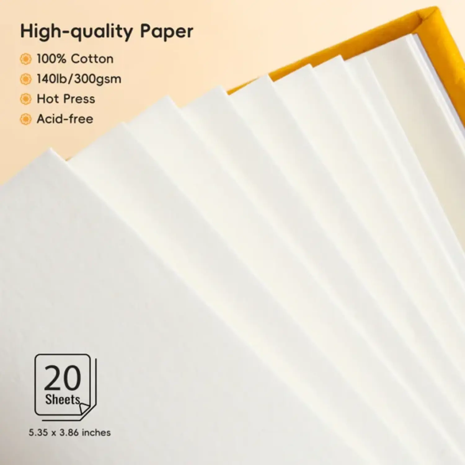 Arrtx - Sketchbook Acuarela - 13,6×9,7cm - 20 Hjs – 5