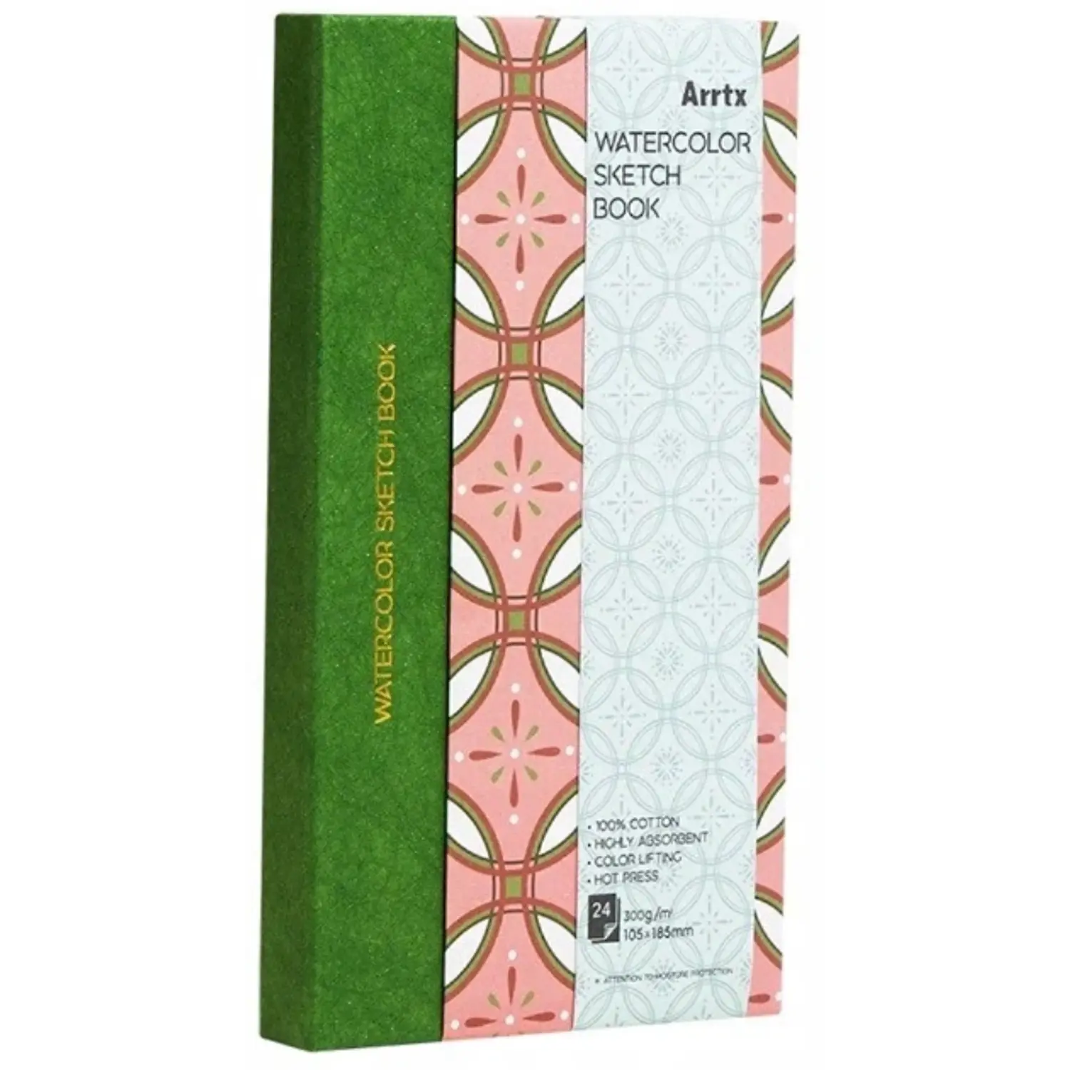Arrtx - Sketchbook Acuarela - 10,5 x18 cm - 20 Hjs – 1