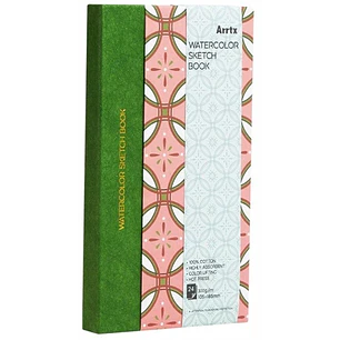 Arrtx - Sketchbook Acuarela - 10,5 x18 cm - 20 Hjs