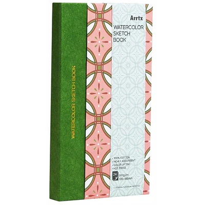 Arrtx - Sketchbook Acuarela - 10,5 x18 cm - 20 Hjs