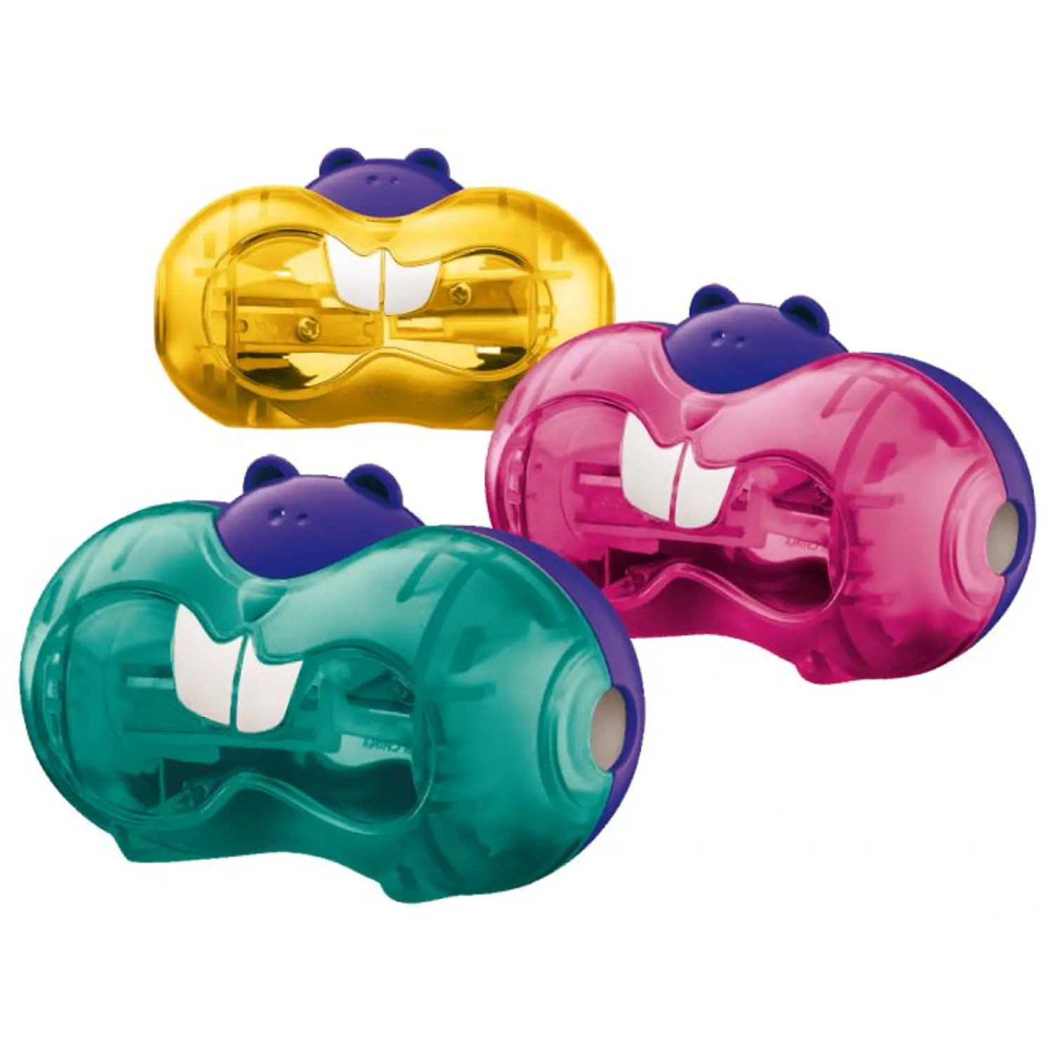 Maped – Sacapuntas Castor Doble Orificio con Depósito – 2