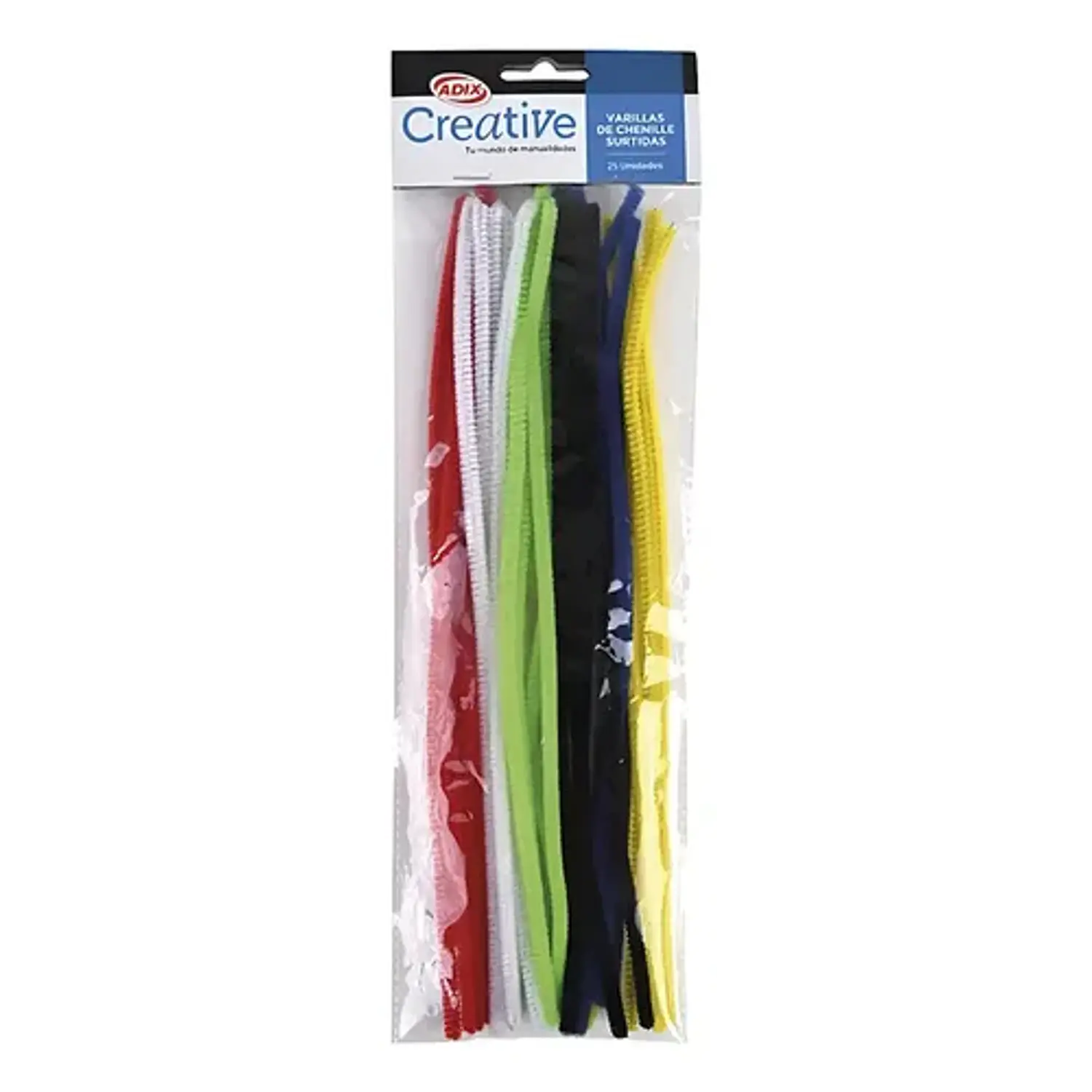 Adix - Varillas De Chenille - Limpia Pipas - 25 UN – 1