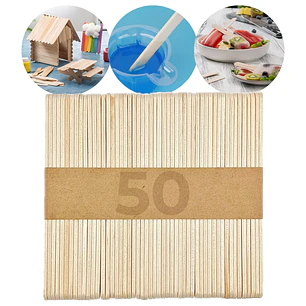 Arte Top - Palos De Helado Natural - 50 UN