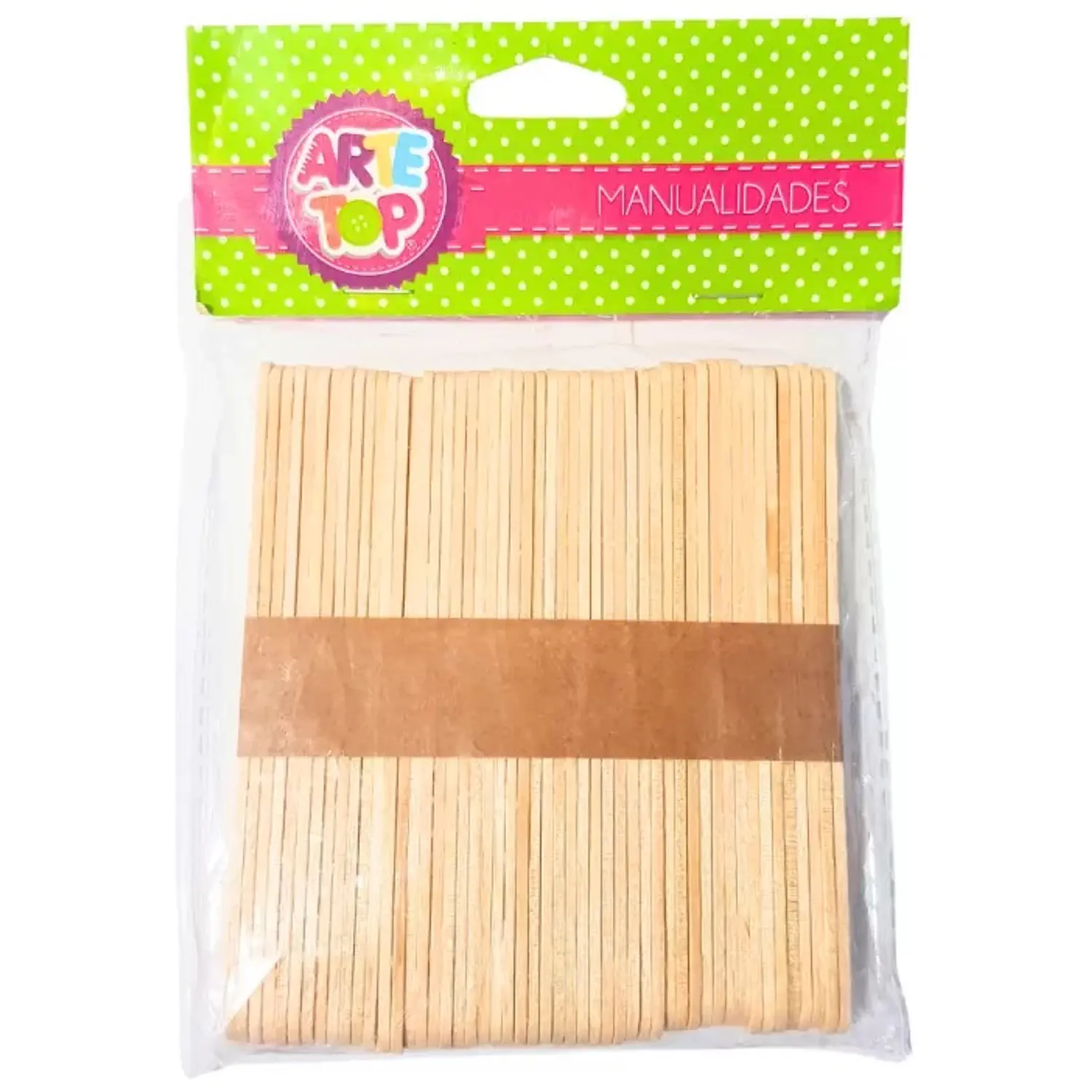 Arte Top - Palos De Helado Natural - 50 UN – 1