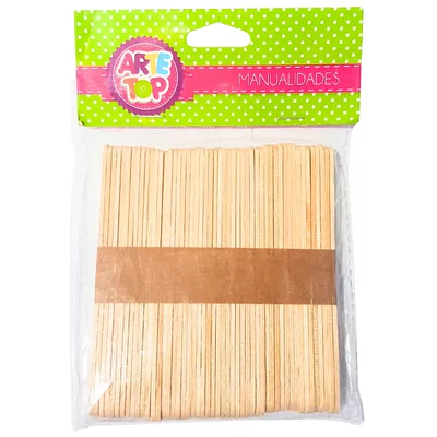 Arte Top - Palos De Helado Natural - 50 UN