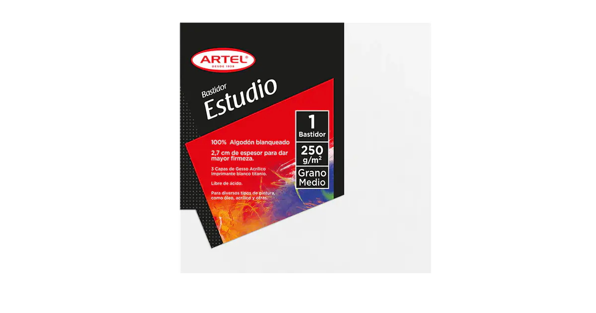 Bastidor Artel Estudio 250 Gsm 20X30