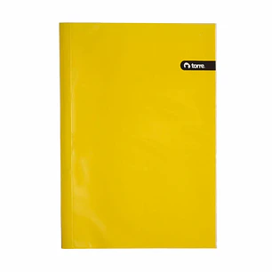 Torre – Archivador Plastificado Amarillo con Gusano
