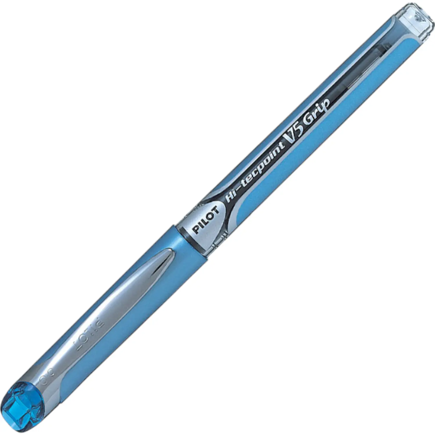 Pilot– Hi-Tecpoint V7 Grip Roller 0,7 mm Turquesa (Light Blue) – 1
