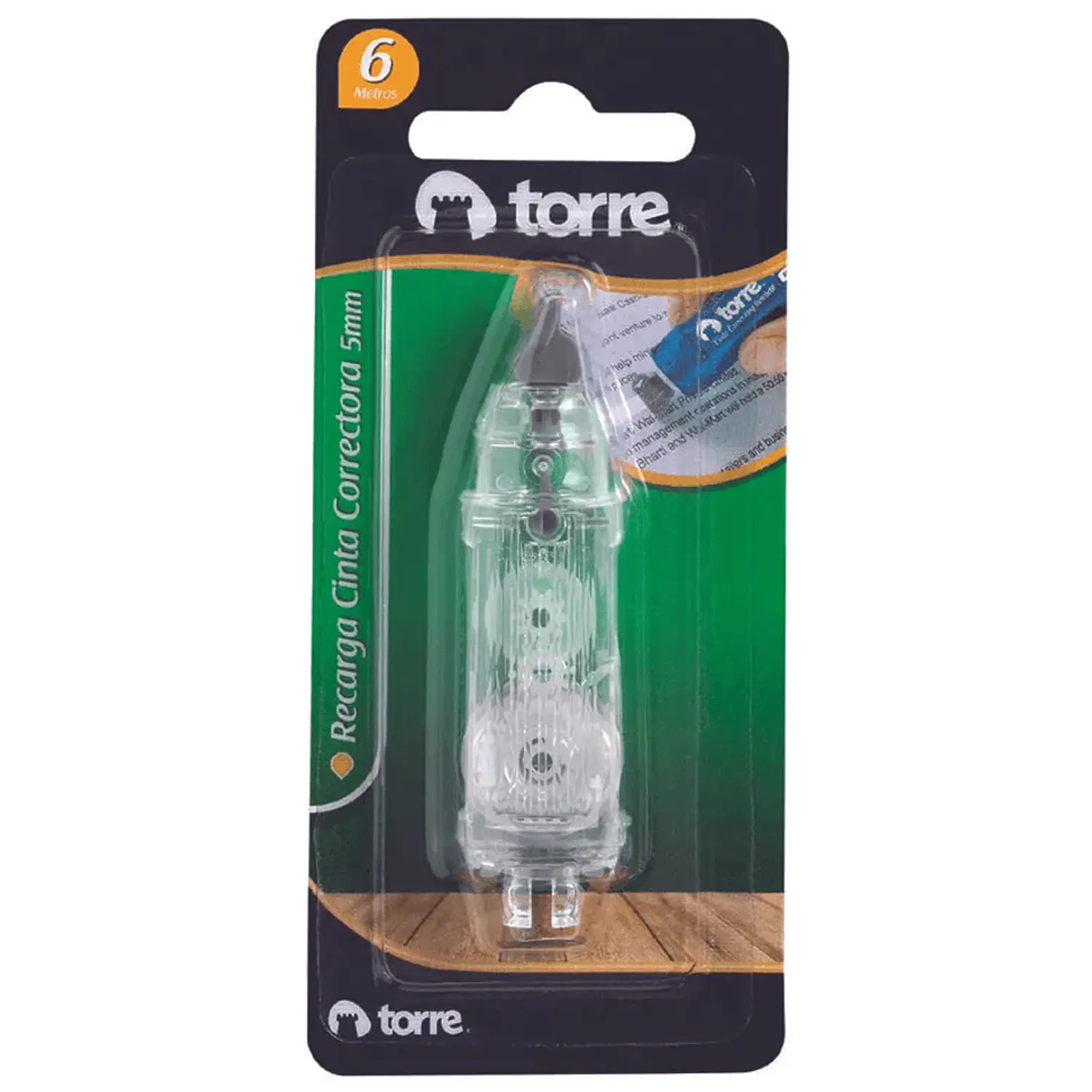 Torre – Repuesto Cinta Correctora 5 mm × 6 m – 1