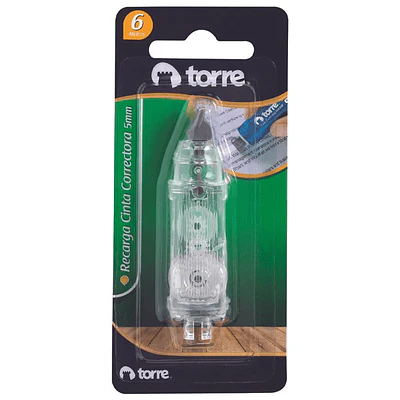Torre – Repuesto Cinta Correctora 5 mm × 6 m
