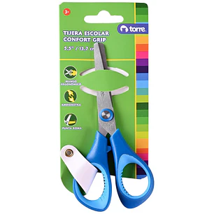 Torre - Tijera Escolar 5'5 Confort Grip (Ambidiestro)