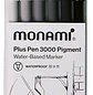 Monami - Tiralineas Plus Pen 3000 - 6 Tonos Grises - Miniatura 1