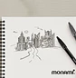 Monami - Tiralineas Plus Pen 3000 - 6 Tonos Grises - Miniatura 2