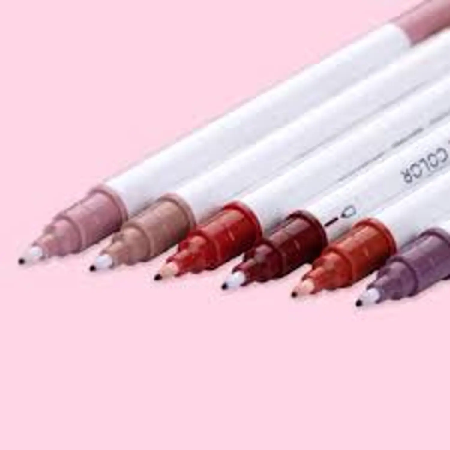 Monami - Lapices Doble Punta - Destacador y Tiralineas - 6 Tonos Florales – 2