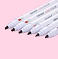Monami - Lapices Doble Punta - Destacador y Tiralineas - 6 Tonos Florales - Miniatura 4