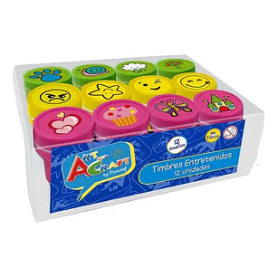 Art and Craft - Timbre Infantiles Infantiles - 12 Un