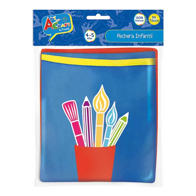 Art And Craft - Pechera delantal Infantil (4 a 5 Años)