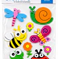 Adix - Sticker Goma Eva Insecto Surtido - Miniatura 1