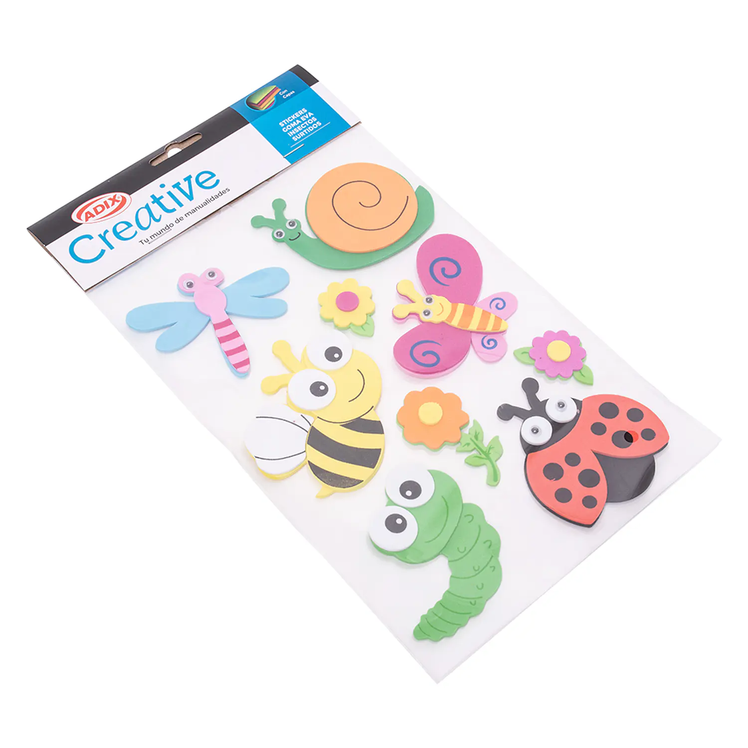 Adix - Sticker Goma Eva Insecto Surtido – 2