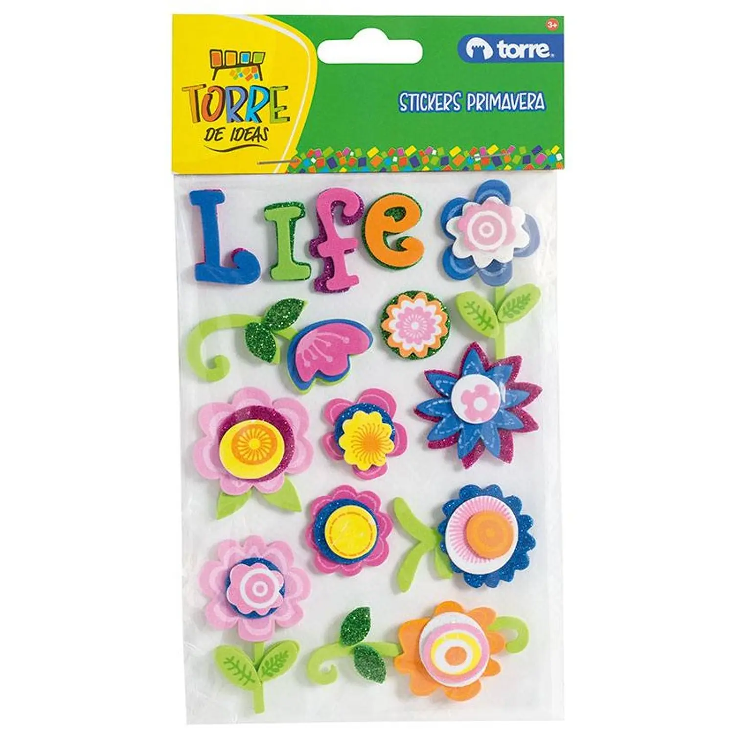 Torre - Stickers Goma Eva Primavera – 1