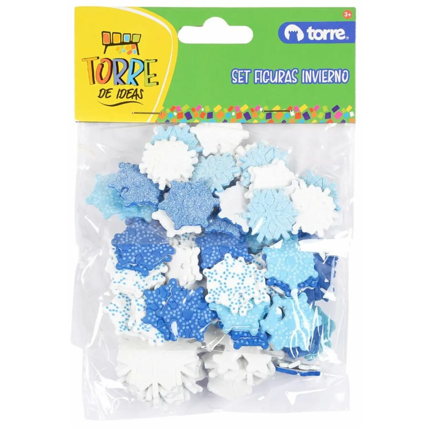 Torre - Stickers Goma eva Figuras Invierno – 1