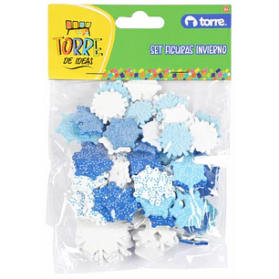 Torre - Stickers Goma eva Figuras Invierno