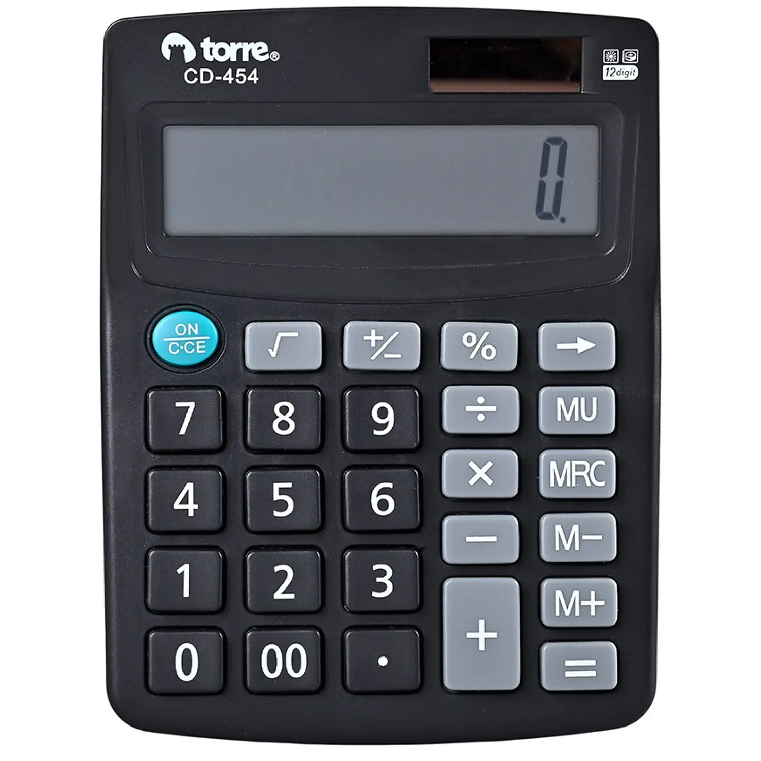 Torre - Calculadora Escritorio Negra 12 Dígitos – 1