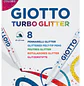 Giotto – Marcadores Turbo Glitter 8 Colores - Miniatura 1